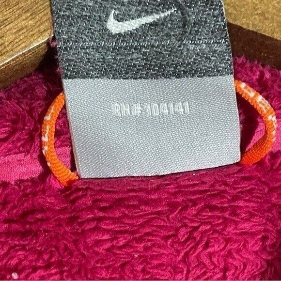 Nike ACG JACKET Womens Medium Jacket Fuchsia Fuzzy Full Zip - Picture 9 of 10